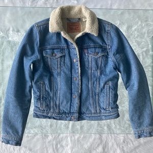 Levi Original Sherpa Trucker Jacket